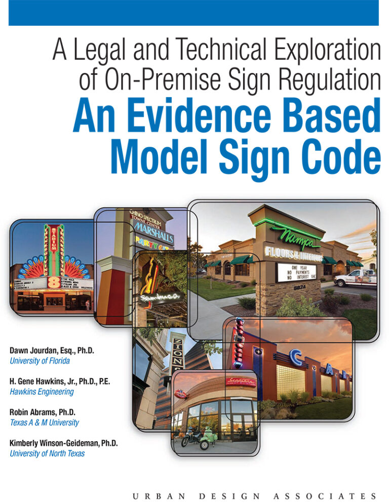 Legal and Technical Exploration of On-Presime Sign Regulation Poster