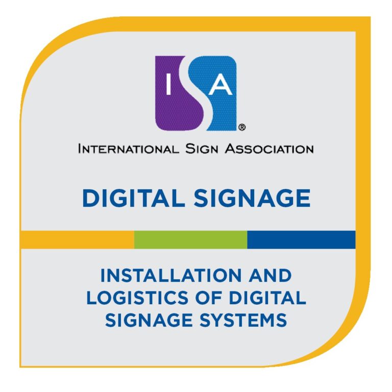 ISA: Hassle-free digital signage installation and logistics.