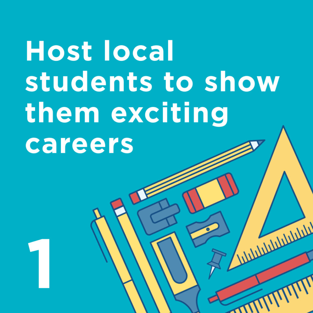 Host local students, showcase thrilling careers, inspire future leaders.