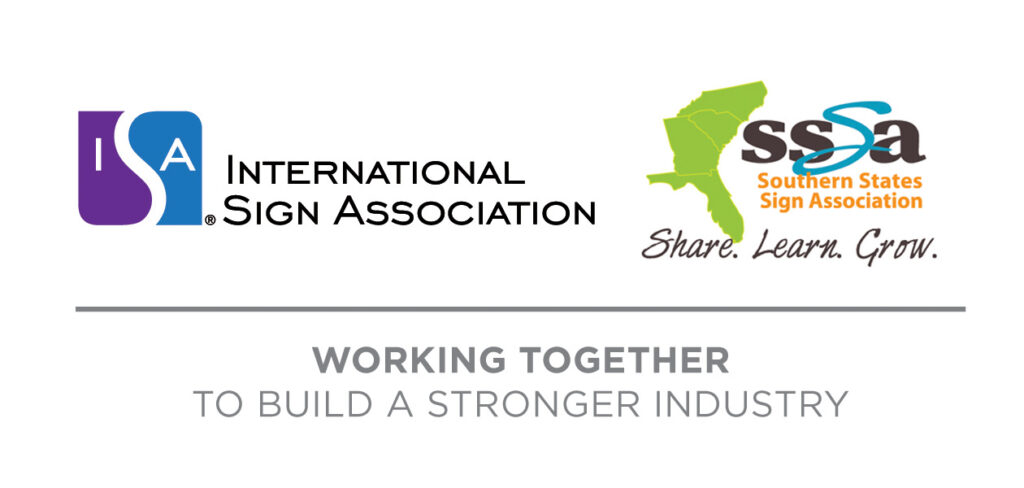 International Sign Association signage